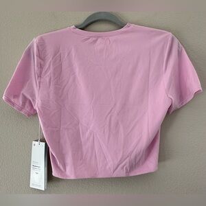 NEW - Lululemon - Wundermost Ultra-soft Nulu Crewneck T-Shirt - Vital Pink